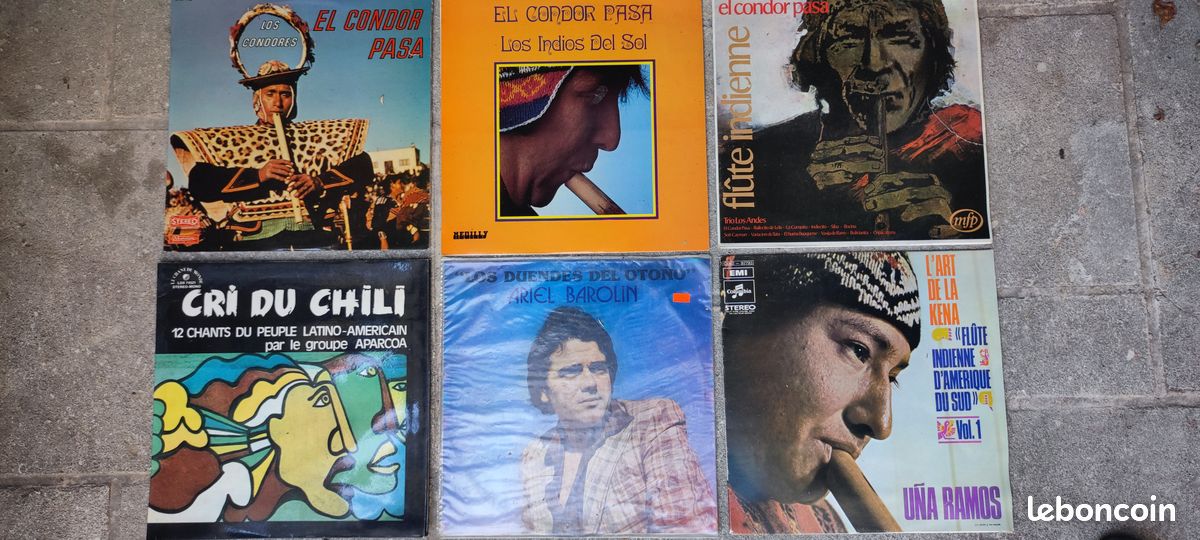 Lot 12 disques vinyls 33t "musiques amérique du sud" (image 2)