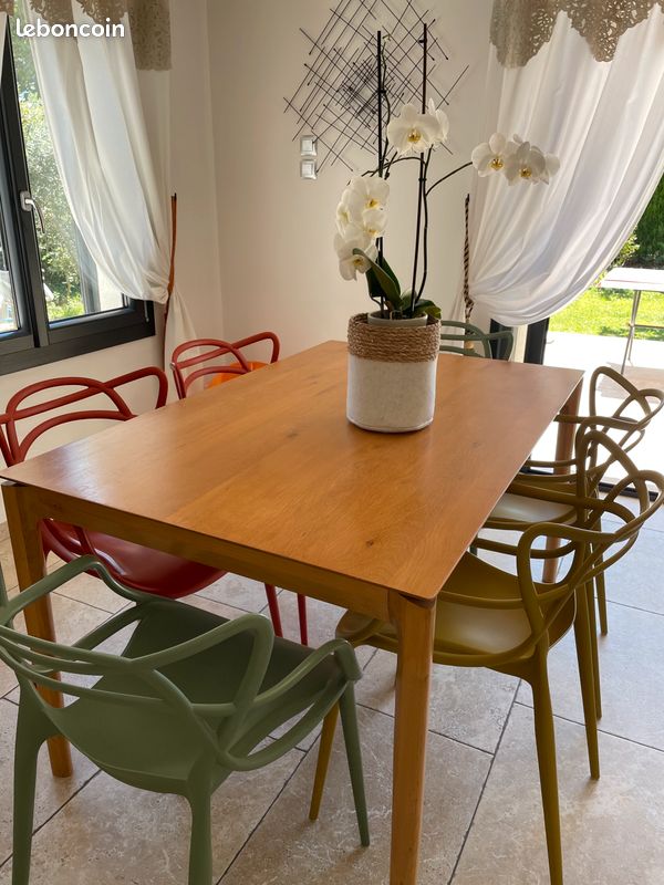 Table en bois 'Griin" (image 1)
