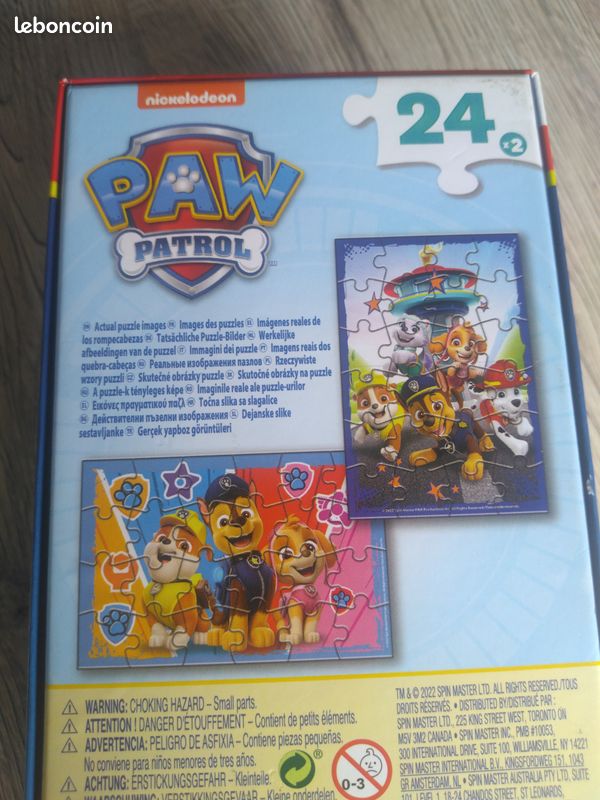 2 Puzzles Pat Patrouille Lenticular (image 2)
