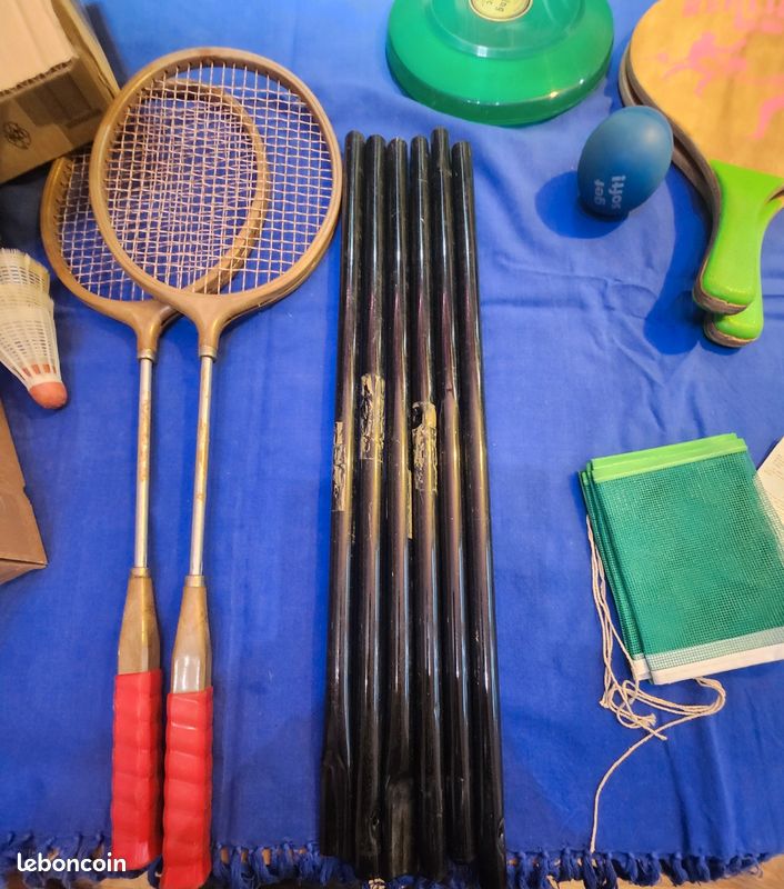 Filet De Badminton De Remplacement Crown - Taille Officielle - NOS Vintage USA