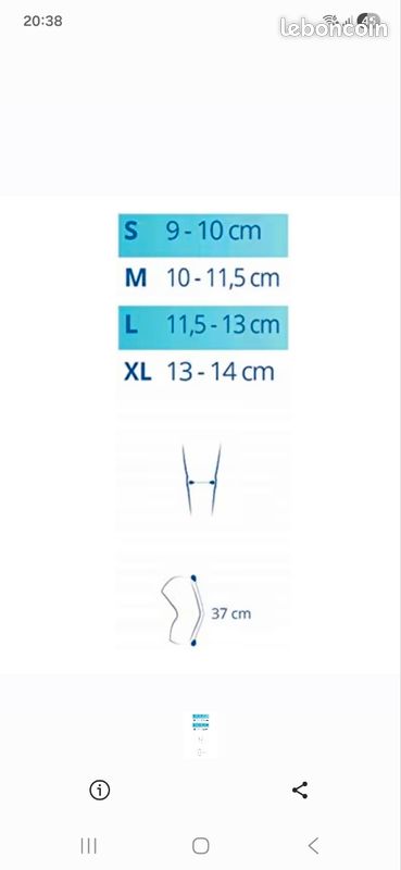 Orthese genou articulée droite (image 3)