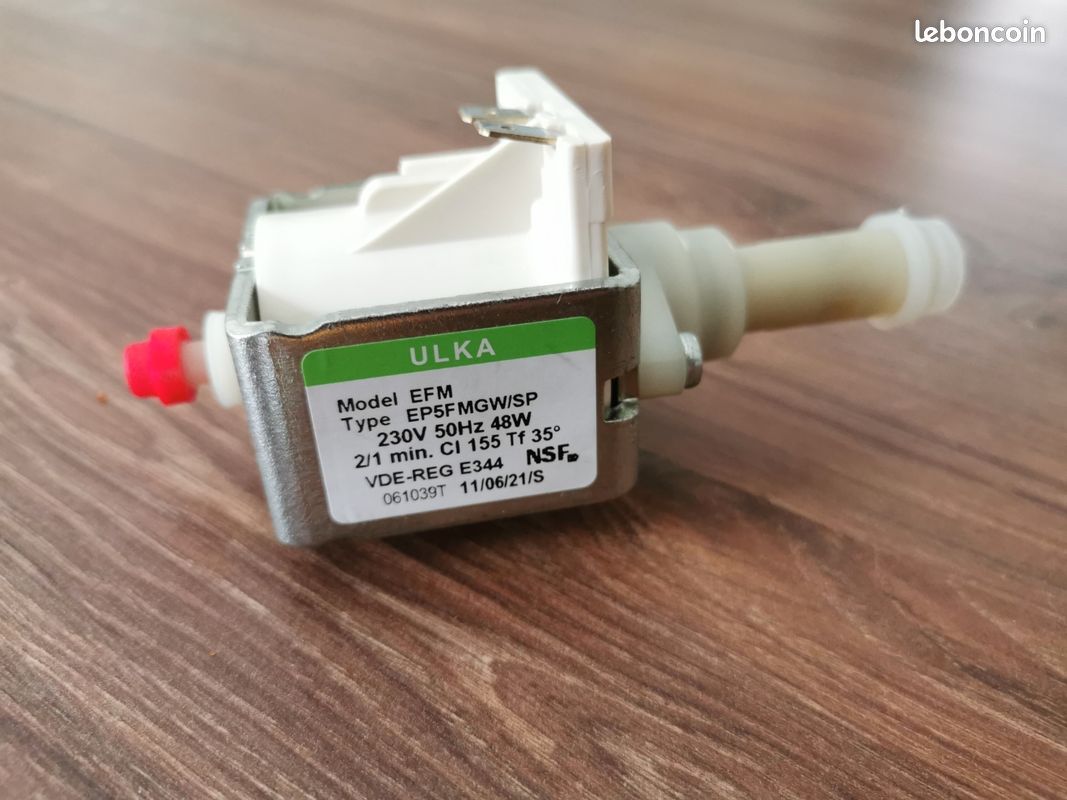 Pompe Philips Ulka EFM EP5FMGW/SP, Occasion Mais Fonctionnelle - Pièce Détachée Pour Machine à Café