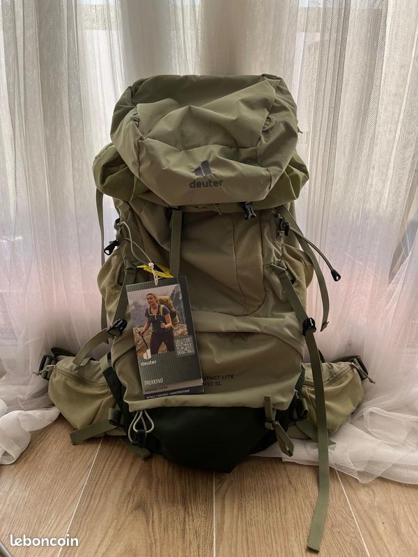 Sac à dos de trekking Aircontact Lite 45 + 10 SL (Deuter) (image 1)