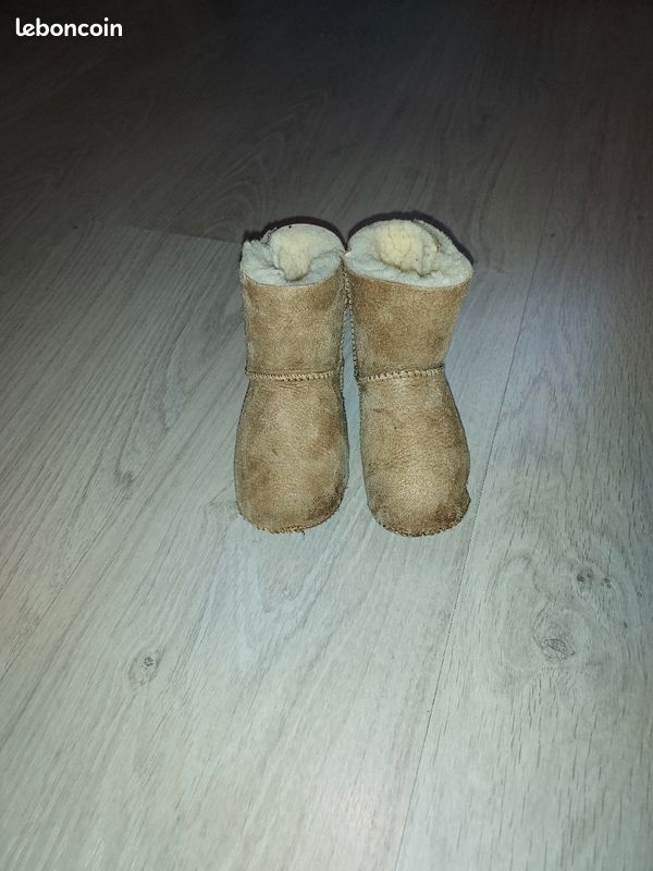 Chaussons bébé fourrés (image 2)