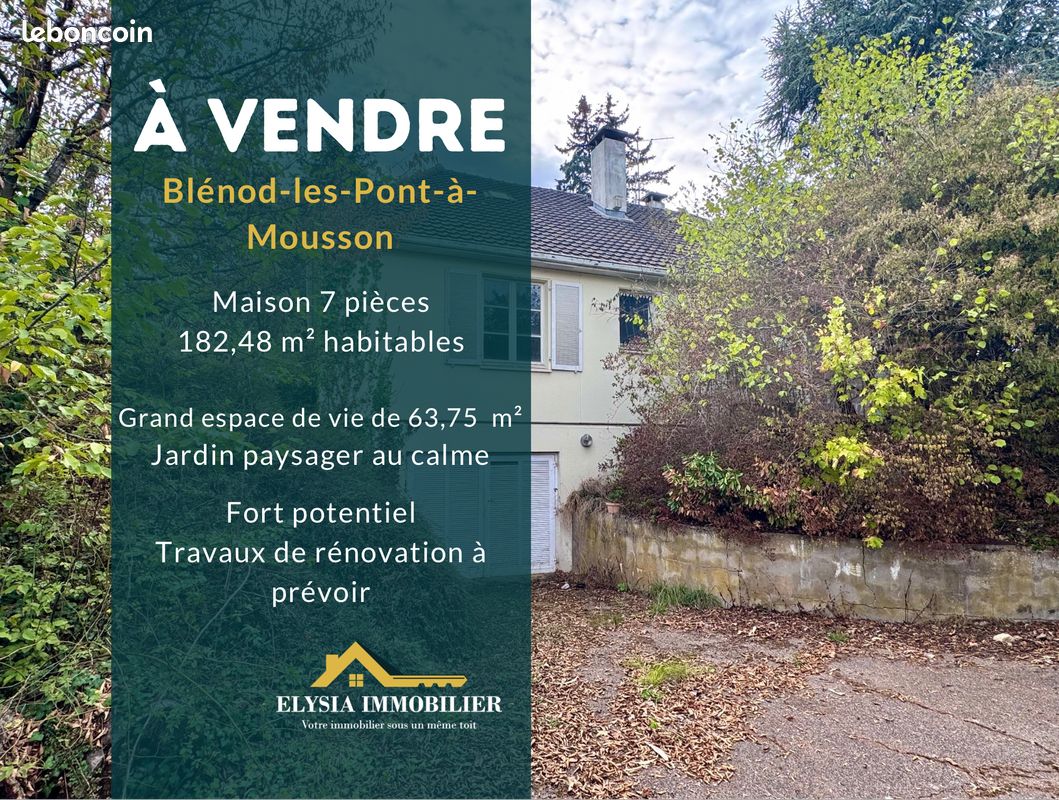 Maison 7 pièces 182 m² · à Blénod-lès-Pont-à-Mousson · 182 m² · 199 000 €