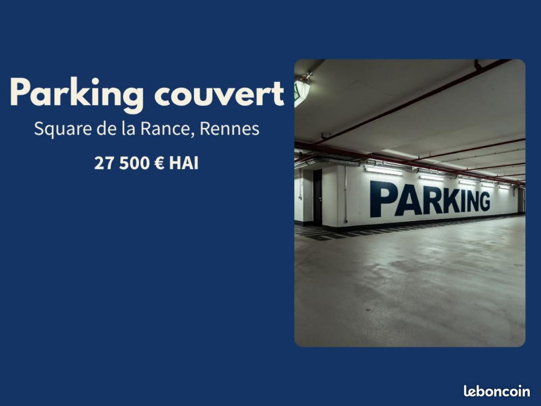Parking 12 m² · à Rennes · 12 m² · 27 500 €
