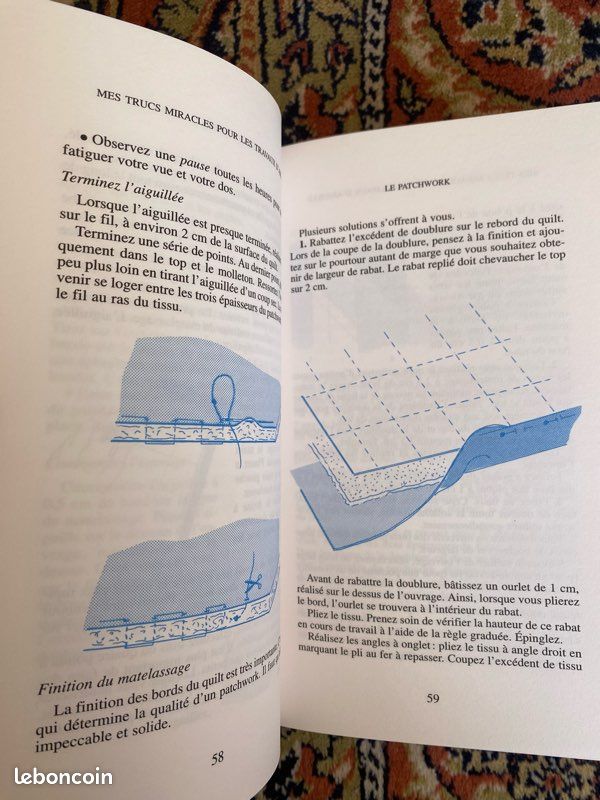 Livre mes trucs miracles pour les travaux d’aiguille d’Anne-Marie Peysson (image 9)