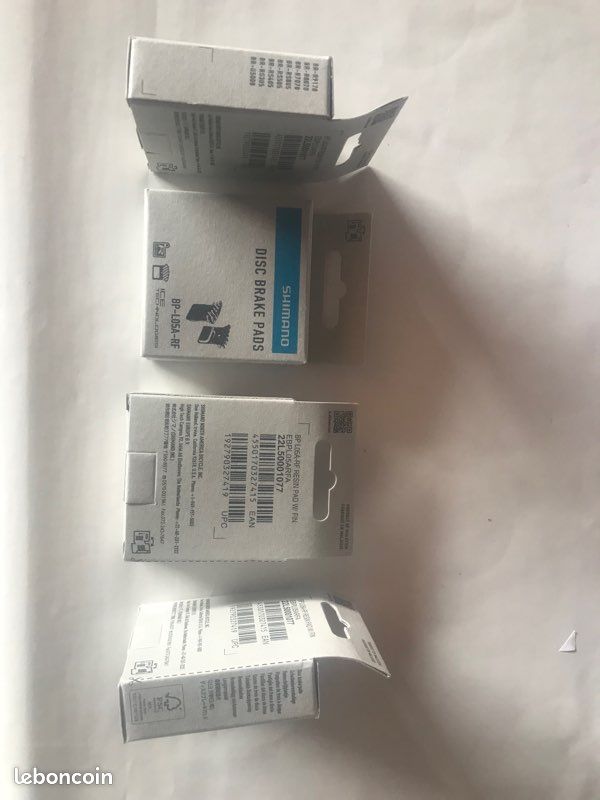 Jeu De 4 Plaquettes De Freins Shimano Résine - Réf. BP-L05A-RF, Pour VTT Et Route, Compatibles Avec Nombreux étriers, Neuves D'origine