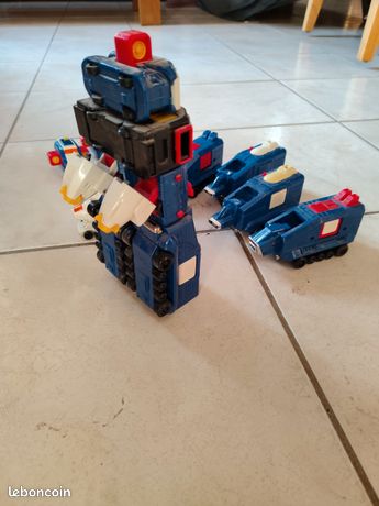 Jouet Robot Vintage Bioman - Bootleg D'Halley Le Défenseur De La Comète - Années 80