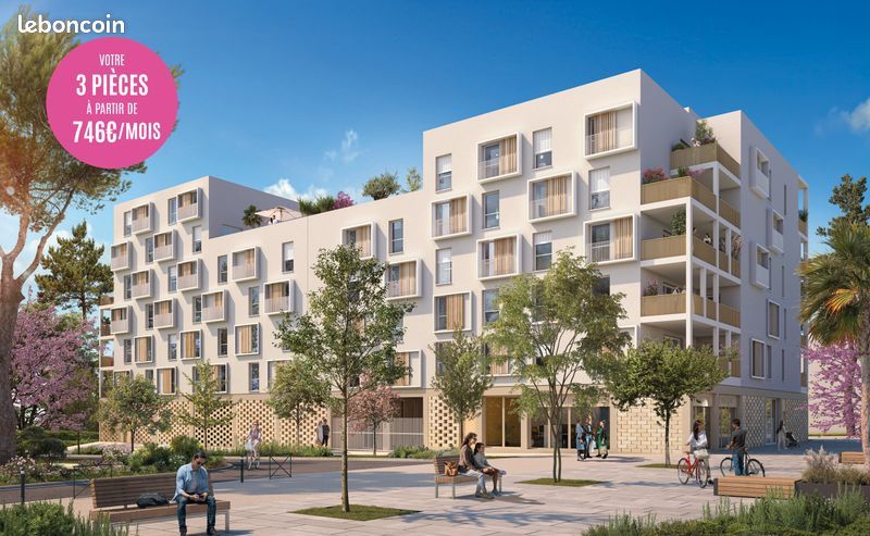 Appartement 3 pièces 65 m² · à Montpellier · 65 m² · 264 400 €