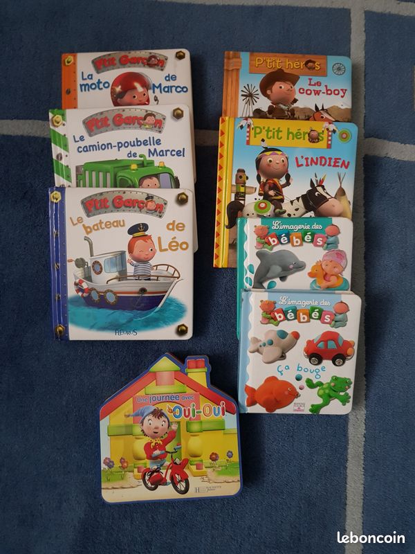 Livres collection ptit garçon ptit hero et oui-oui (image 2)