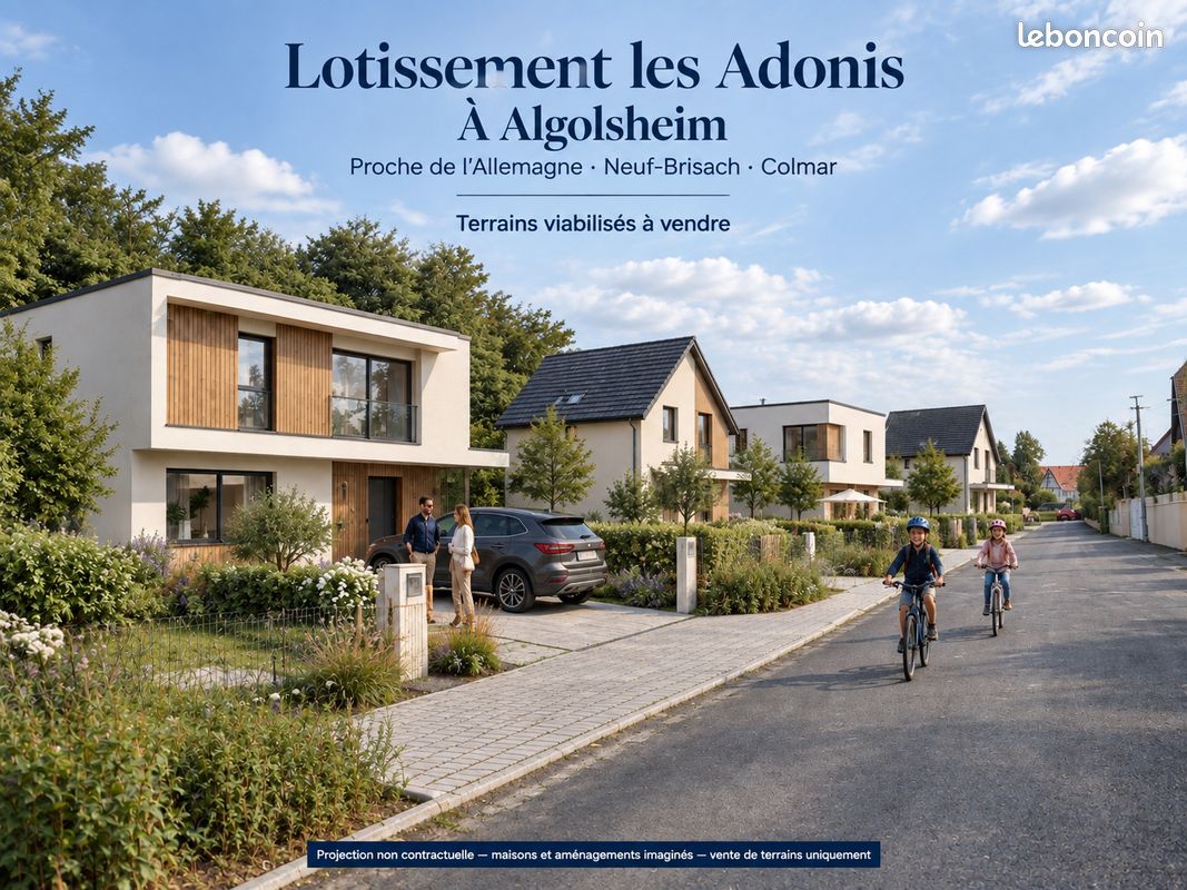 Terrain 450 m² · à Algolsheim · 81 500 €