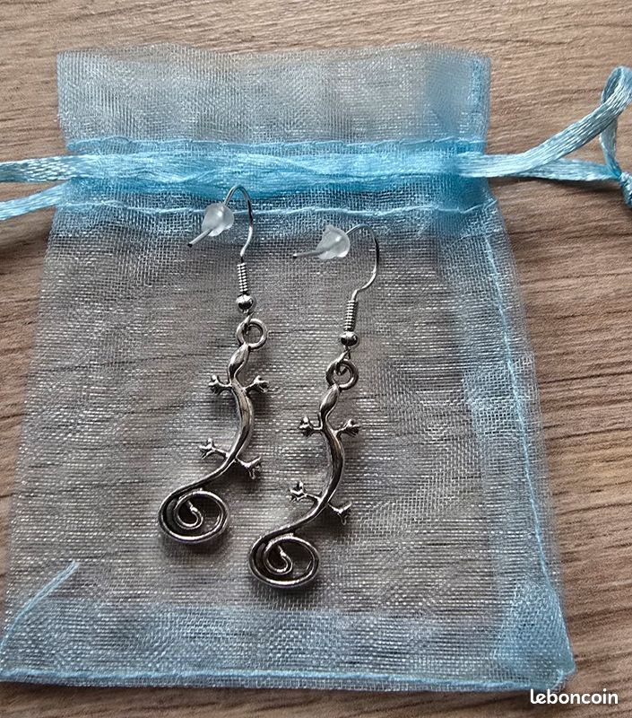 Boucles d'oreilles "Lézard" (image 3)