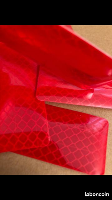 Bandes Décoratives Motoking - Rose Brillant 15mm X 10m - Autocollant Voiture/Bateau