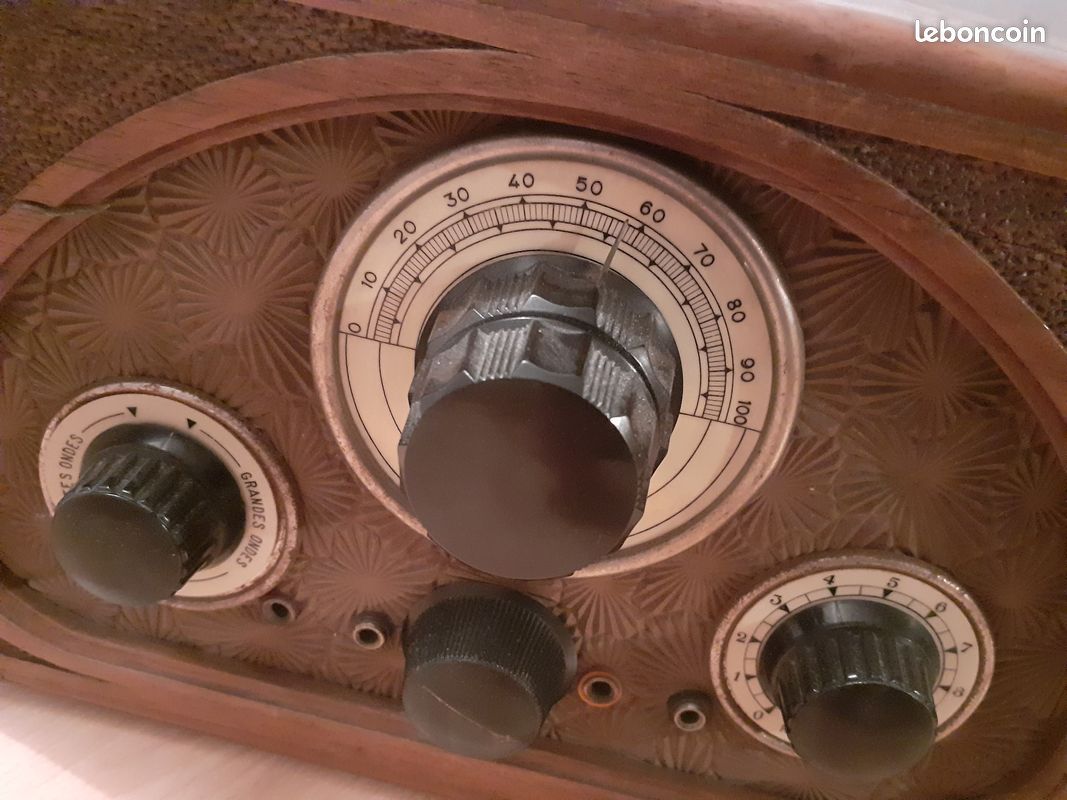 Ancienne radio, récepteur de TSF des années 25 / 30 (image 3)