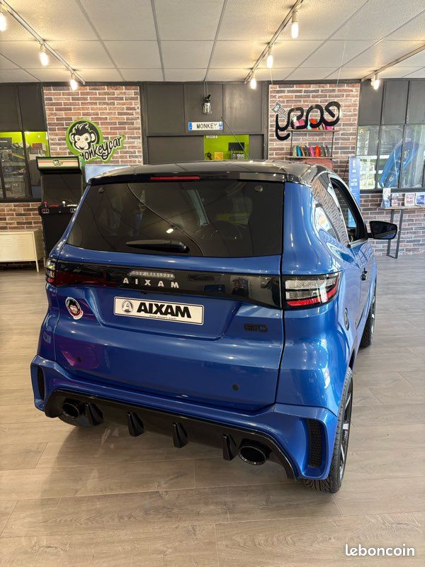 Voiture sans permis AIXAM CITY GTO Bleu Saphir (image 7)