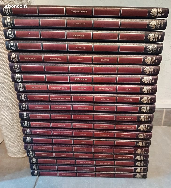 Collection complète LE GRAND QUID ILLUSTRÉ – Robert Laffont – Édition 1982 (image 1)