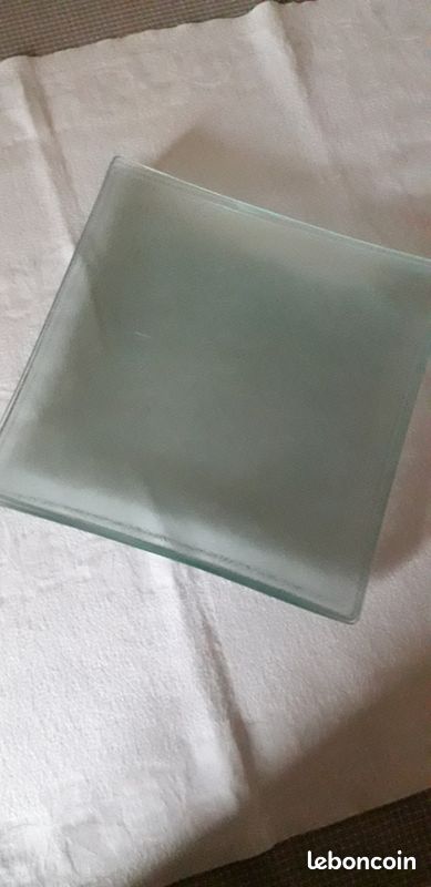 Assiettes en verre transparent (image 6)