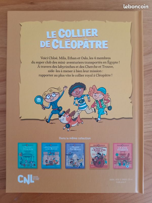 Livre : le collier de Cléopâtre (image 7)