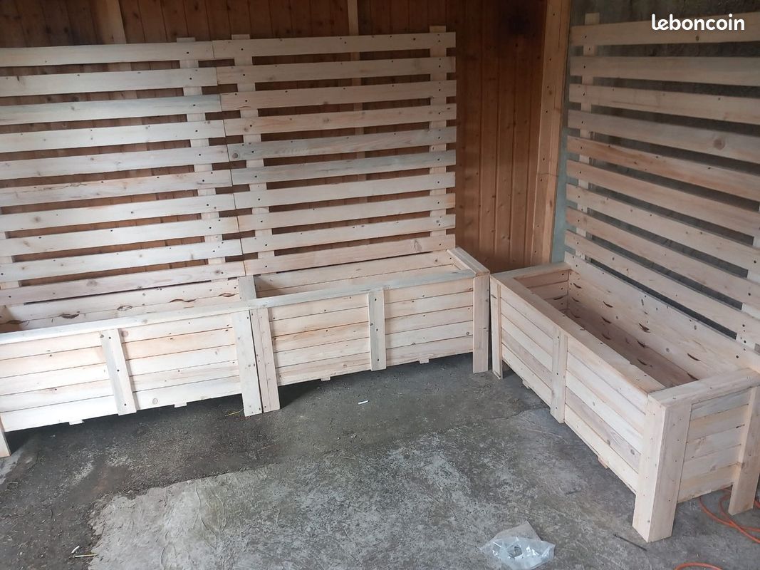Jardinières en bois de palette (image 8)