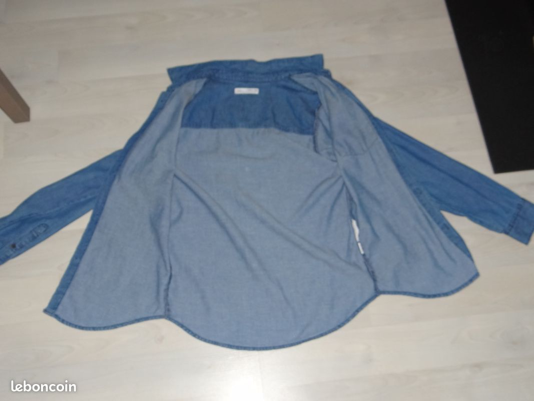 Etat neuf chemise en jean zara 14 ans (image 3)