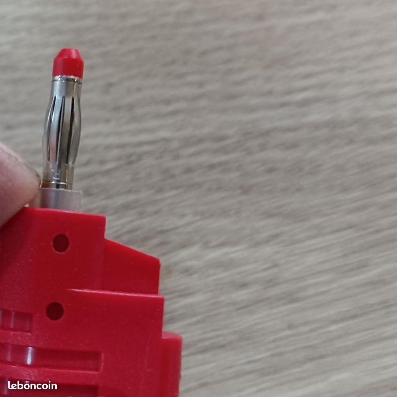 Lot De 10 Fiches Banane Mâles Rétractables De 4 Mm Avec