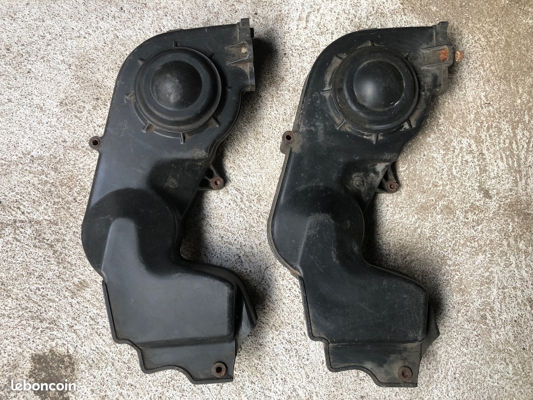 Cache-courroie de distribution moteur Busso Alfa Romeo Alfetta GTV6 (image 1)