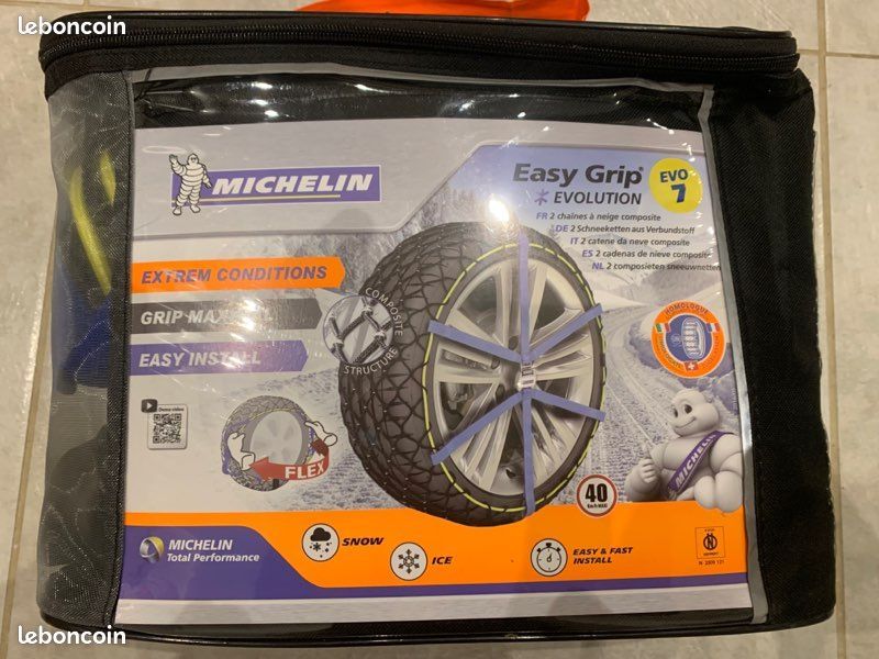 CATENE DA NEVE MICHELIN EASY GRIP EVOLUTION EVO 7 225/45-17 225/45