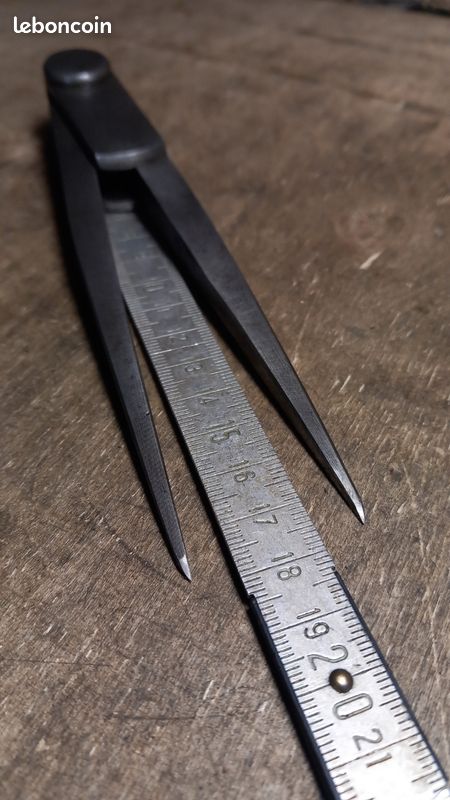 Compas ancien 180mm (image 2)