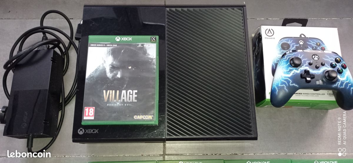 Console Xbox One 1To Noire – Occasion – Avec Manette + Jeu – 100% Testée