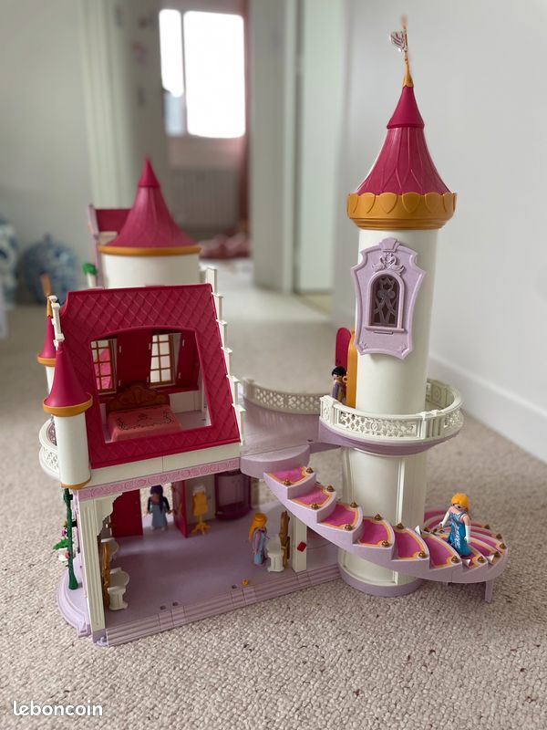 Pièce Playmobil Château De Princesse 5142 - Garde-corps Arrondi, Raccord, Occasion