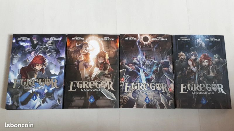 Egregor vol.1 à 4 (Global Manga) (image 1)