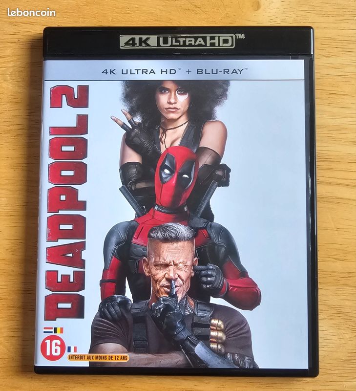 Dvd 4K Ultra HD + Blu-ray Deadpool 2 (image 1)