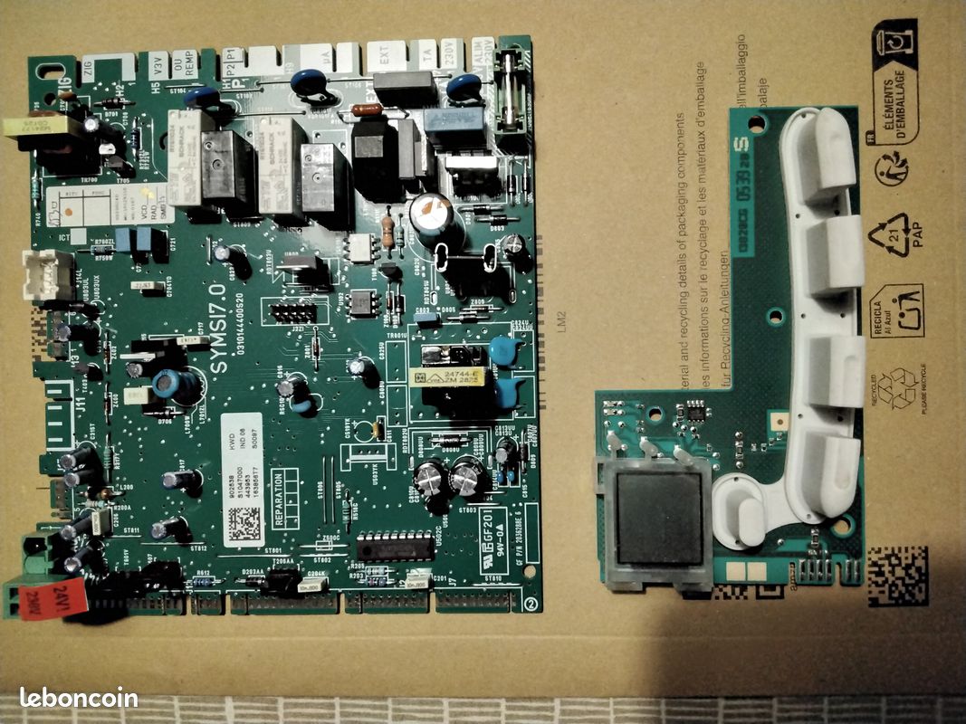 Cartes électroniques pour chaudière Saunier Duval Isotwin Bricolage — free download