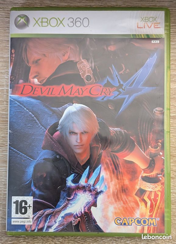 Devil May Cry 4 – Xbox 360 – Complet PAL – Version Française