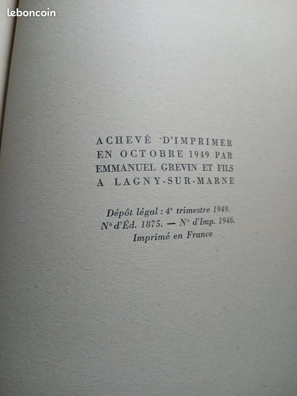 André Frénaud – Poèmes de dessous le plancher, suivis de La Noce noire – Gallimard NRF – 1949 (image 4)