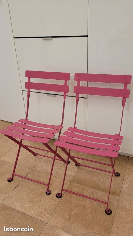 2 chaises Fermob piable enfant (image 1)