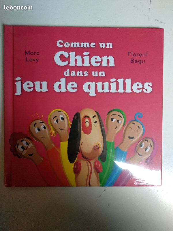 Livre Comme un chien dans un jeu de quilles neuf sous blister (image 1)