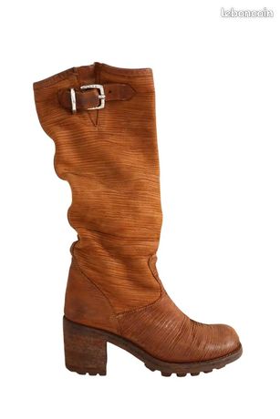 Bottines Free Lance Femme Taille 35 - Marron - Occasion