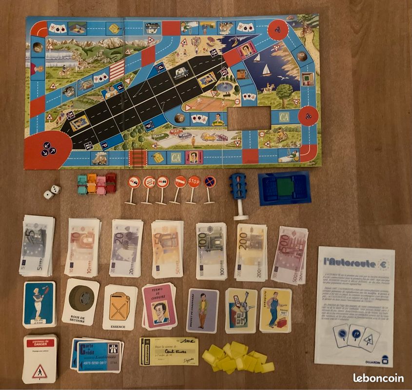 Jeu de société L’AUTOROUTE (image 2)