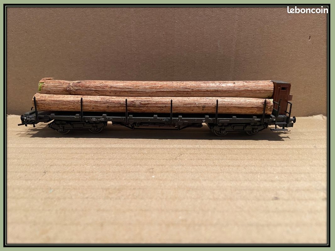Wagon porte grumes - Liliput .Echelle HO. Réf L235752 (image 9)