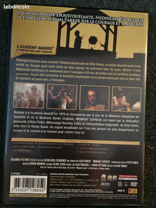 MIDNIGHT EXPRESS film de ALAN PARKER (image 3)
