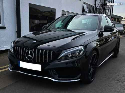 Calandre Avant Mercedes W205 C63 AMG Panamericana - GCP® - Neuf Garantie 2 Ans