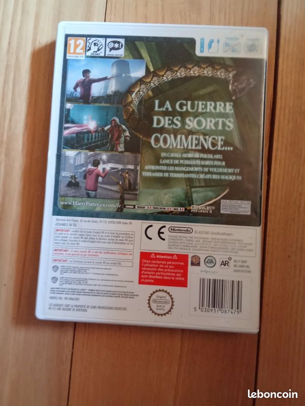 Jeu wii Harry Potter et les reliques de la mort partie 1 (image 3)