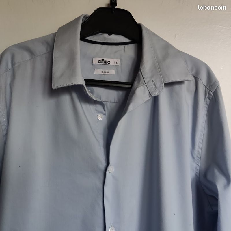 Chemise slim fit Gémo neuve – T S (image 4)