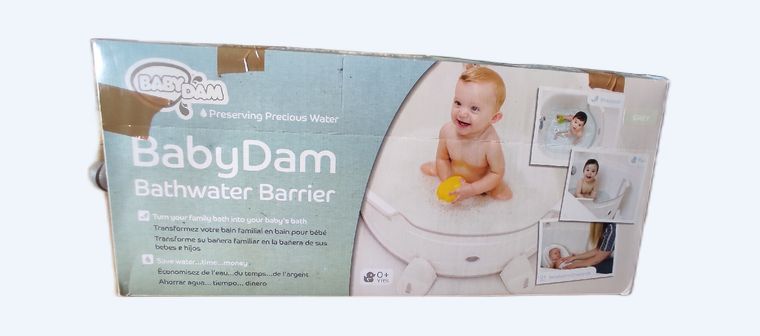 Réducteur de baignoire marque Baby Dam