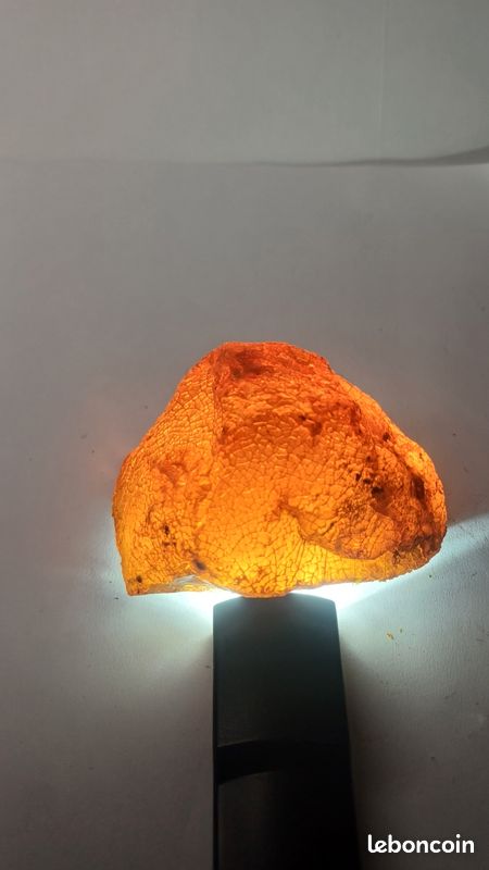 Pierre D’ambre Jaune Brute De La Baltique - 23 Grammes, Naturelle, Origine Pologne