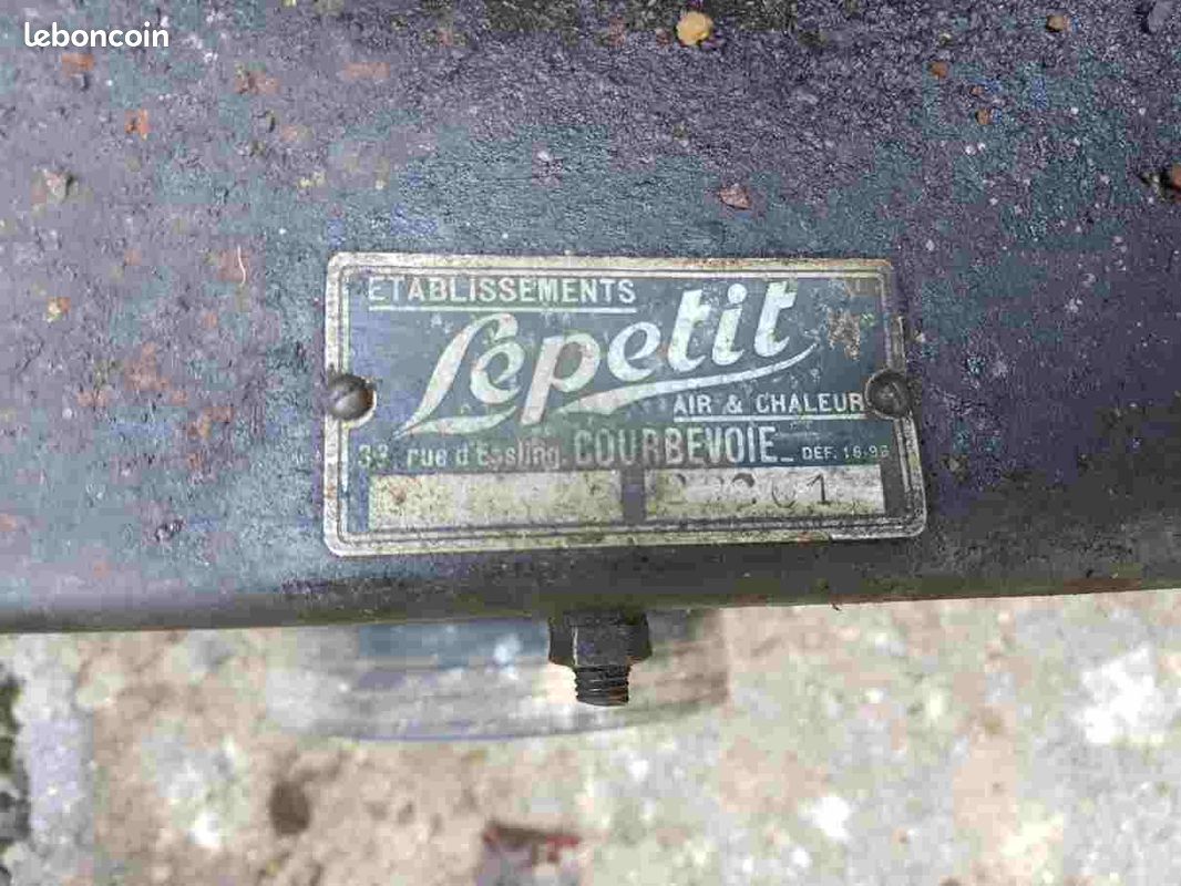 Compresseur ancien fonctionnel (image 3)