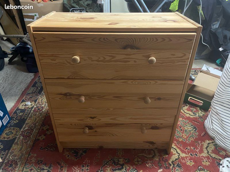 Commode IKEA Rast 3 tiroirs (image 1)