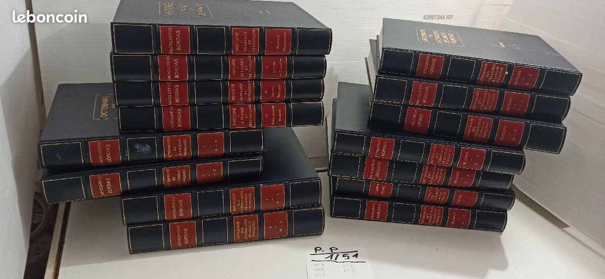 PP 1/51 Encyclopédie BORDA collection complette de 15 volumes (image 1)